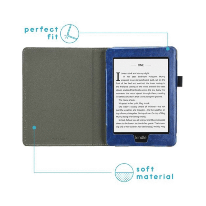 Étui Kindle Paperwhite 4 Bleu – Liseuse Kindle officielle – Image 5