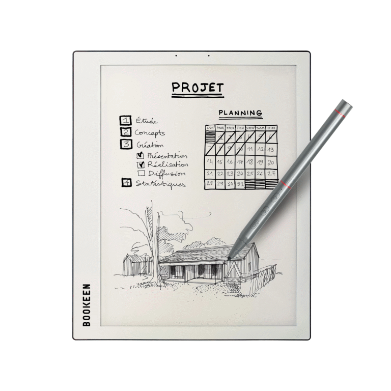 Liseuse Bookeen Notéa – Liseuse électronique grand format et bloc-notes numérique