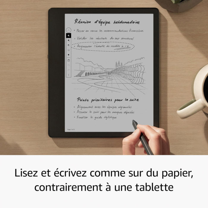 Liseuse Kindle Scribe (2022), liseuse kindle pensée pour une lecture confortable, sans lumière bleue agressive. – Image 3