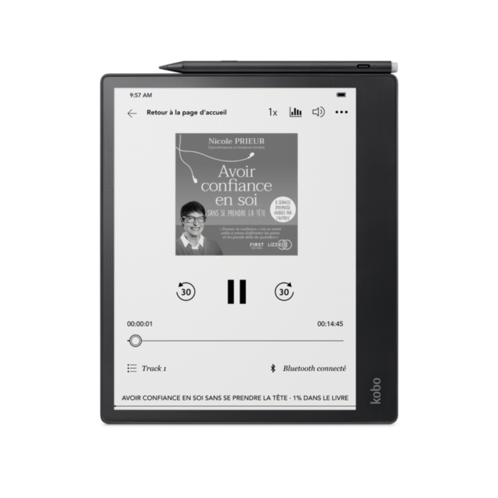 Liseuse Kobo Elipsa 2E – Liseuse officielle Kobo grand format avec stylet pour lecture et prise de notes – Image 1