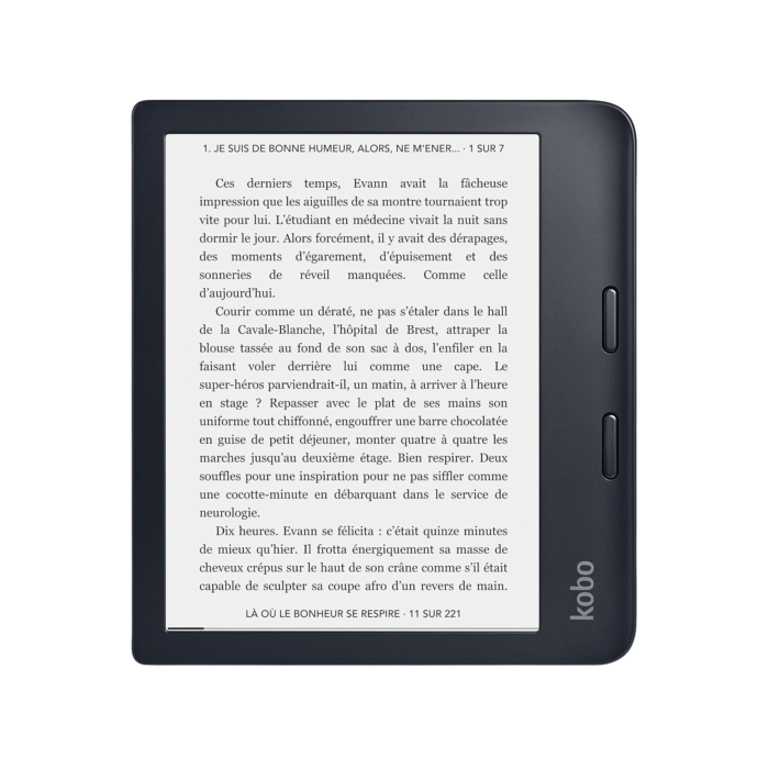 Liseuse Kobo Libra 2, liseuse kobo pensée pour une lecture confortable, sans lumière bleue agressive. – Image 1
