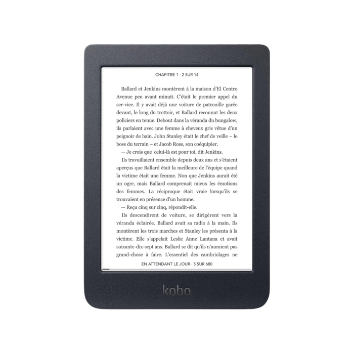 Liseuse Kobo Nia – Liseuse officielle Kobo compacte et abordable pour lecture confortable – Image 1