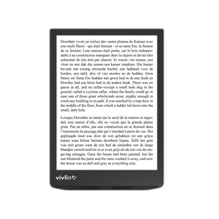 Liseuse VIVLIO InkPad 4 – Liseuse officielle Vivlio grand format avec écran e-ink 7,8 pouces – Image 1