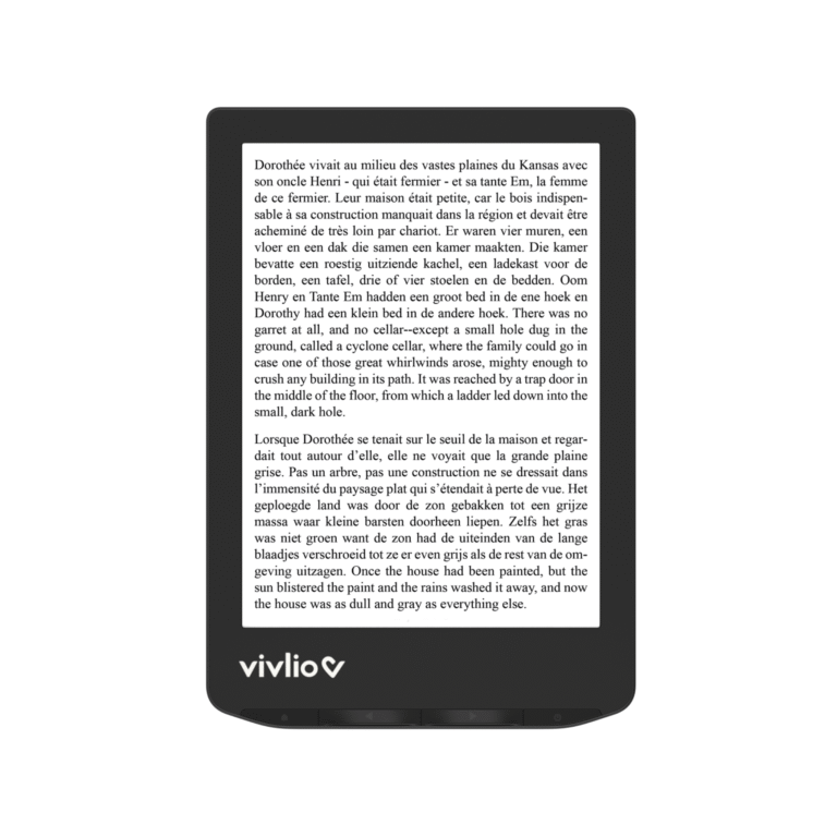 Liseuse Vivlio Light – Liseuse officielle Vivlio compacte, légère et confortable pour lecture longue durée