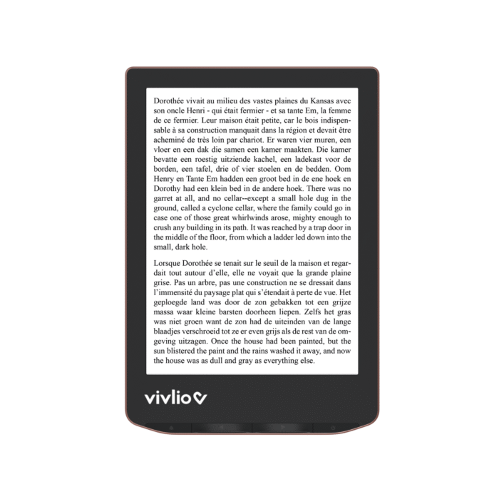 Liseuse Vivlio Light HD – Liseuse officielle Vivlio avec écran e-ink 6 pouces haute définition, étanche et autonomie longue durée – Image 1
